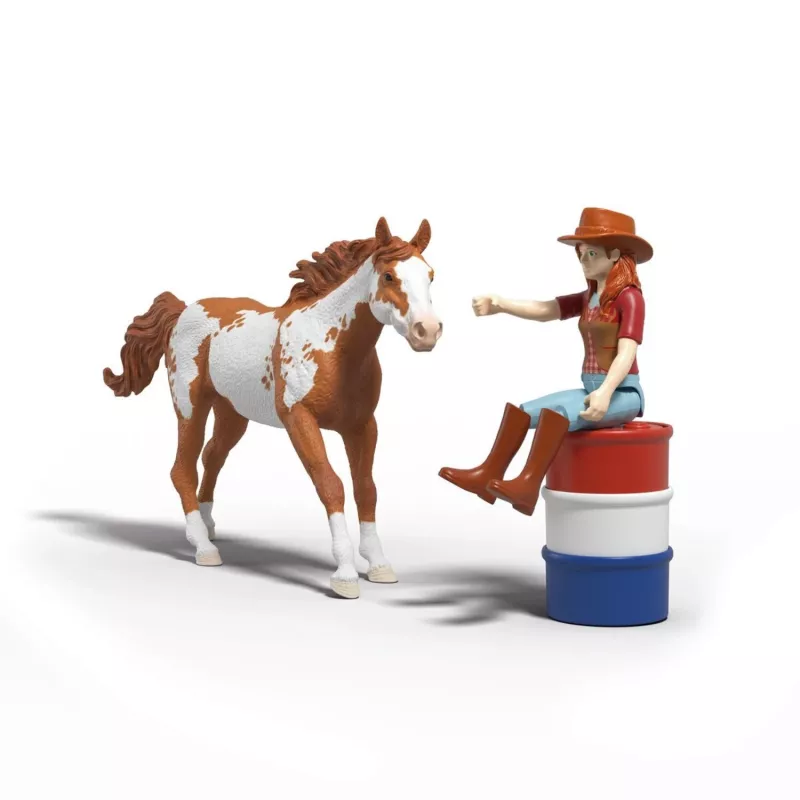 schleich HORSE CLUB Aventura western da Hannah, 5 ano(s), cavalos, multicolor, plástico