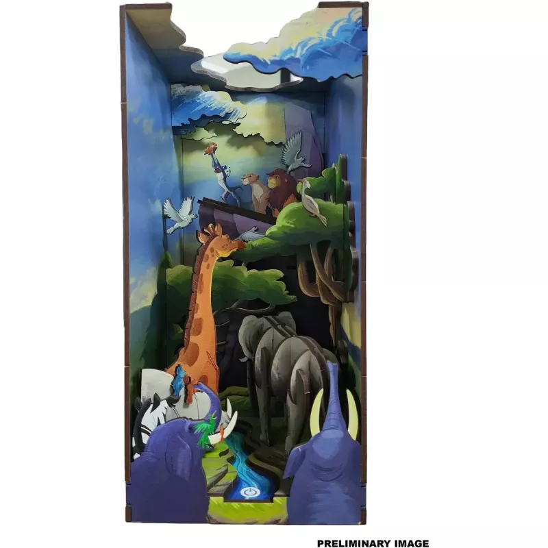 Maquete em plástico REVELL Tiny Adventures Disney O Rei Leão 00534 — escala não indicada, peças encaixáveis, para crianças