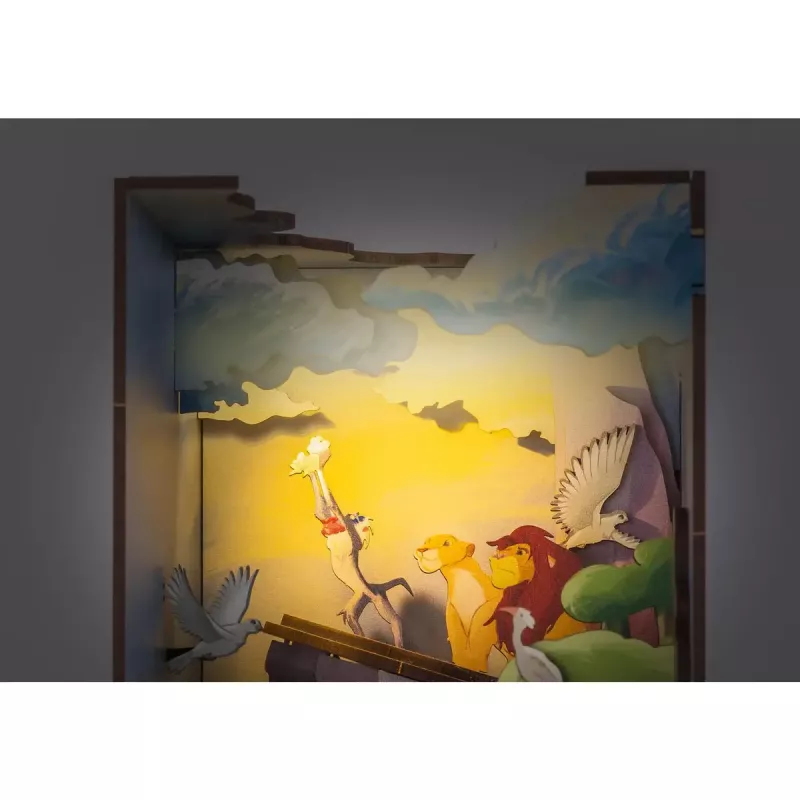 Maquete em plástico REVELL Tiny Adventures Disney O Rei Leão 00534 — escala não indicada, peças encaixáveis, para crianças