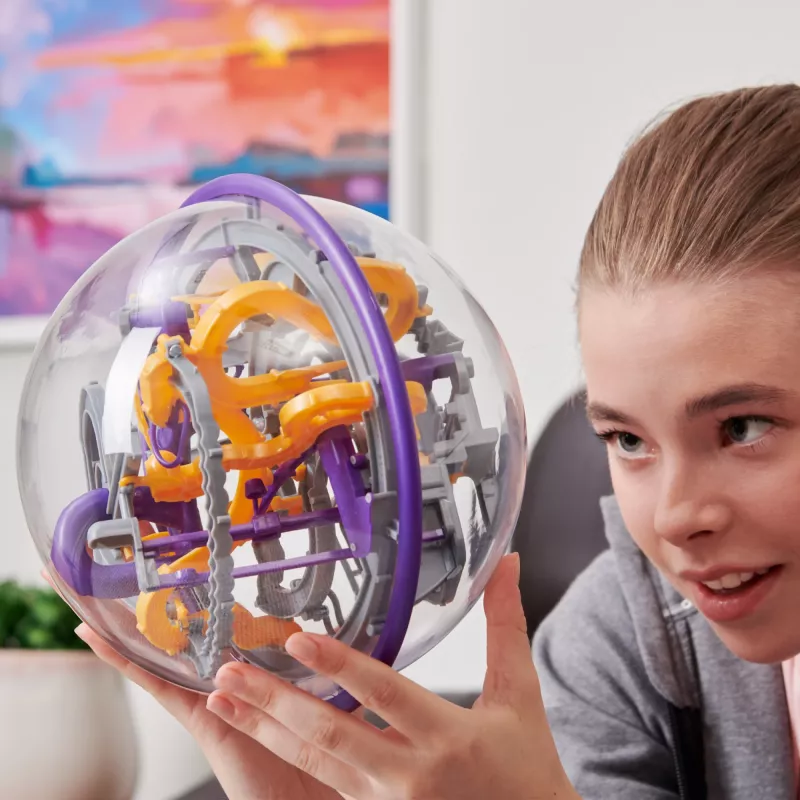 Perplexus Epic, jogo de labirinto puzzle 3D com 125 obstáculos (edição pode variar), de