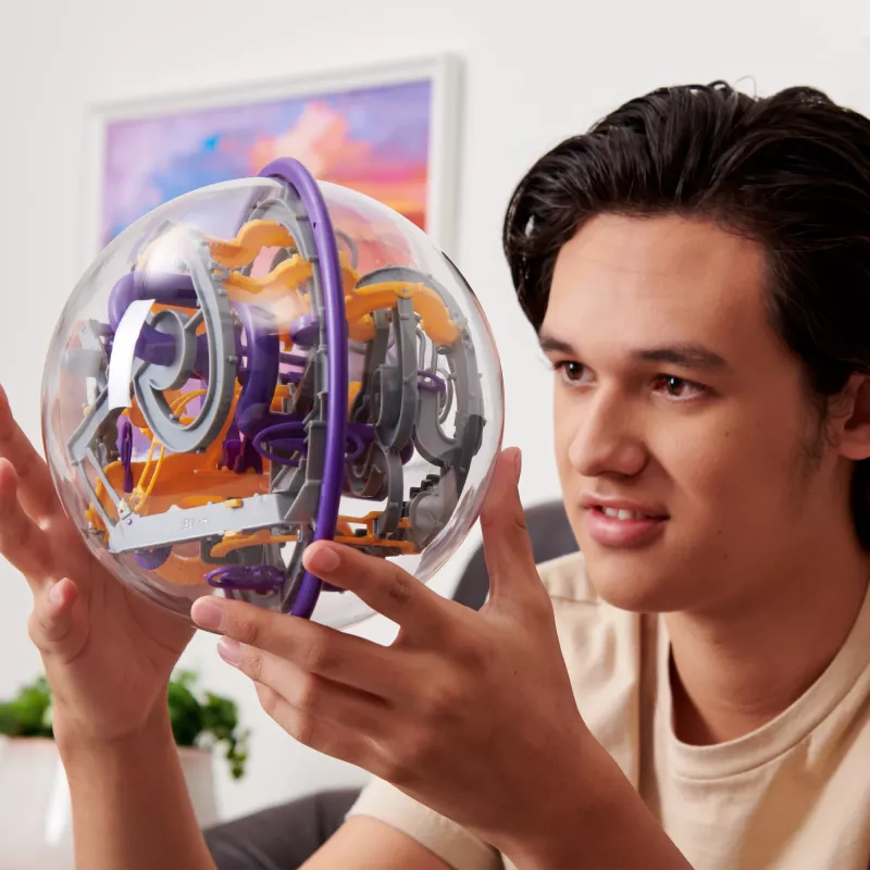 Perplexus Epic, jogo de labirinto puzzle 3D com 125 obstáculos (edição pode variar), de