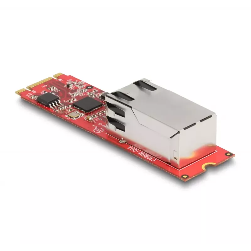 DeLOCK Conversor M.2 Key B+M macho para RJ45 porta LAN 2,5 Gigabit
