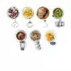 Kenwood Prospero+ White KHC29A.J0WH Máquina de cozinha 1000 W 4,3 L Aço inoxidável, branco
