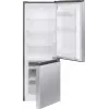 Frigorífico independente BOMANN KG 322.1, 175 L volume total, aço inoxidável, compartimento de refrigeração 122 L + compartimento de congelação 53 L, classe D, 39 dB