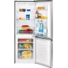 Frigorífico independente BOMANN KG 322.1, 175 L volume total, aço inoxidável, compartimento de refrigeração 122 L + compartimento de congelação 53 L, classe D, 39 dB
