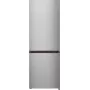 Frigorífico independente BOMANN KG 322.1, 175 L volume total, aço inoxidável, compartimento de refrigeração 122 L + compartimento de congelação 53 L, classe D, 39 dB