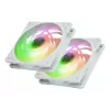 Dissipador de CPU SCYTHE Mugen 6 Dual Fan White ARGB Edition, duas ventoinhas de 120 mm, superfície branca