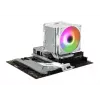 Dissipador de CPU SCYTHE Mugen 6 Dual Fan White ARGB Edition, duas ventoinhas de 120 mm, superfície branca