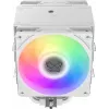 Dissipador de CPU SCYTHE Mugen 6 Dual Fan White ARGB Edition, duas ventoinhas de 120 mm, superfície branca