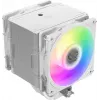 Dissipador de CPU SCYTHE Mugen 6 Dual Fan White ARGB Edition, duas ventoinhas de 120 mm, superfície branca