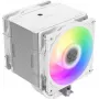 Dissipador de CPU SCYTHE Mugen 6 Dual Fan White ARGB Edition, duas ventoinhas de 120 mm, superfície branca