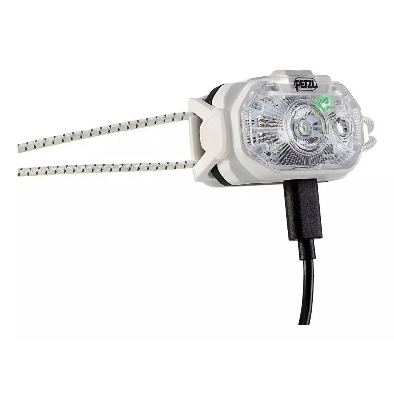 Lanterna frontal Petzl Swift LT verde – LED, IPX4, bateria 880 mAh, 3 h de vida útil da lâmpada