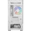 Caixa de PC torre AEROCOOL Viewport Mini-G-WT-v4 ARGB com dois painéis de vidro temperado, branco