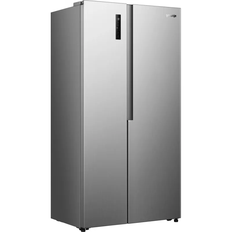 Gorenje Side by Side NRS917E41X SI, independente, American Door, cinzento, 2 portas, Touch, LED