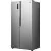 Gorenje Side by Side NRS917E41X SI, independente, American Door, cinzento, 2 portas, Touch, LED