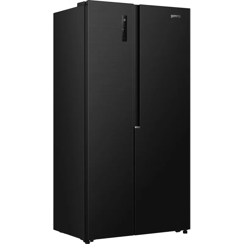 Gorenje HZF55082 NRS917E41BX G400, independente, American Door, preto, 2 portas, Touch, LED