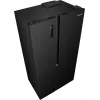 Gorenje HZF55082 NRS917E41BX G400, independente, American Door, preto, 2 portas, Touch, LED
