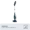 Ariete 4164 limpadora a vapor 10 em 1, limpadora a vapor, elimina 99,9 % dos germes e bactérias, conjunto de acessórios, funcionamento ilimitado, 1500 Watt