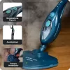 Ariete 4164 limpadora a vapor 10 em 1, limpadora a vapor, elimina 99,9 % dos germes e bactérias, conjunto de acessórios, funcionamento ilimitado, 1500 Watt