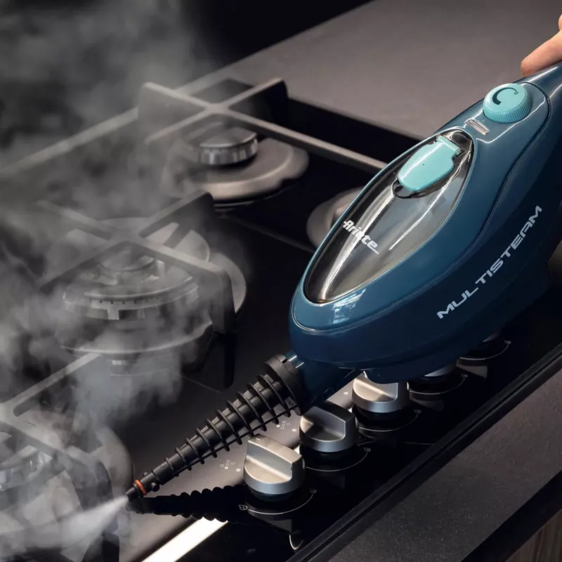 Ariete 4164 limpadora a vapor 10 em 1, limpadora a vapor, elimina 99,9 % dos germes e bactérias, conjunto de acessórios, funcionamento ilimitado, 1500 Watt