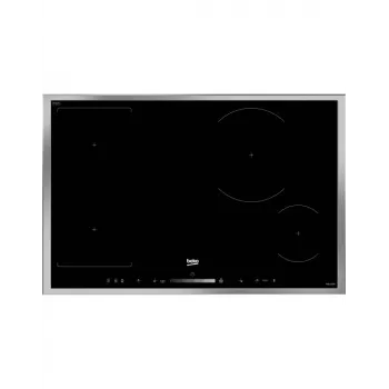 Beko HII 84500 FHTX placa de cozinha preta de encastrar placa de indução por zonas 4 zona(s)