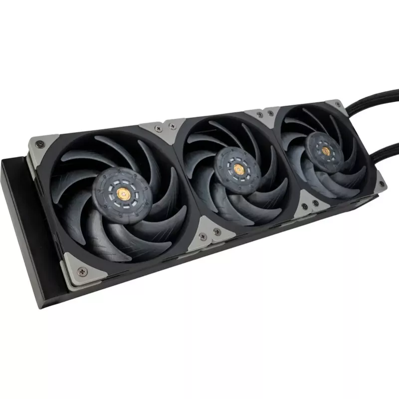 SILVERSTONE CPU AIO refrigerador líquido SST-XE360PD (preto/prateado) radiador de 360 mm