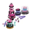 Monster High Scary Sweet Birthday Cake Kit com boneca Clawdeen Wolf e mais de 20 acessórios de decoração