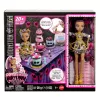 Monster High Scary Sweet Birthday Cake Kit com boneca Clawdeen Wolf e mais de 20 acessórios de decoração