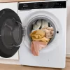Máquina de lavar roupa Gorenje WPNA84A2TS de carregamento frontal 8 kg 1400 rpm preto, branco