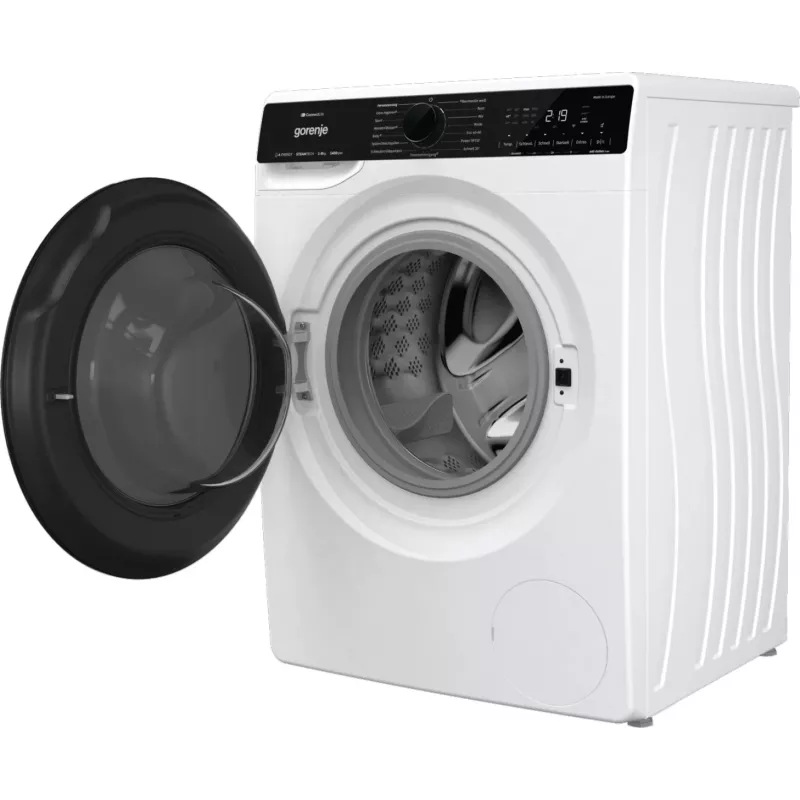 Máquina de lavar roupa Gorenje WPNA84A2TS de carregamento frontal 8 kg 1400 rpm preto, branco