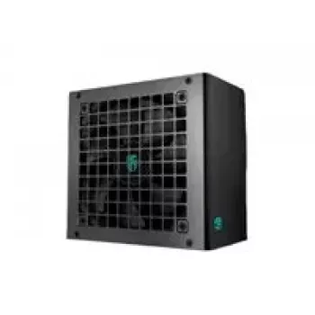 Fonte de alimentação DeepCool PF750L 750W, ventoinha 120mm, eficiência 80+, ATX 3.1, preto