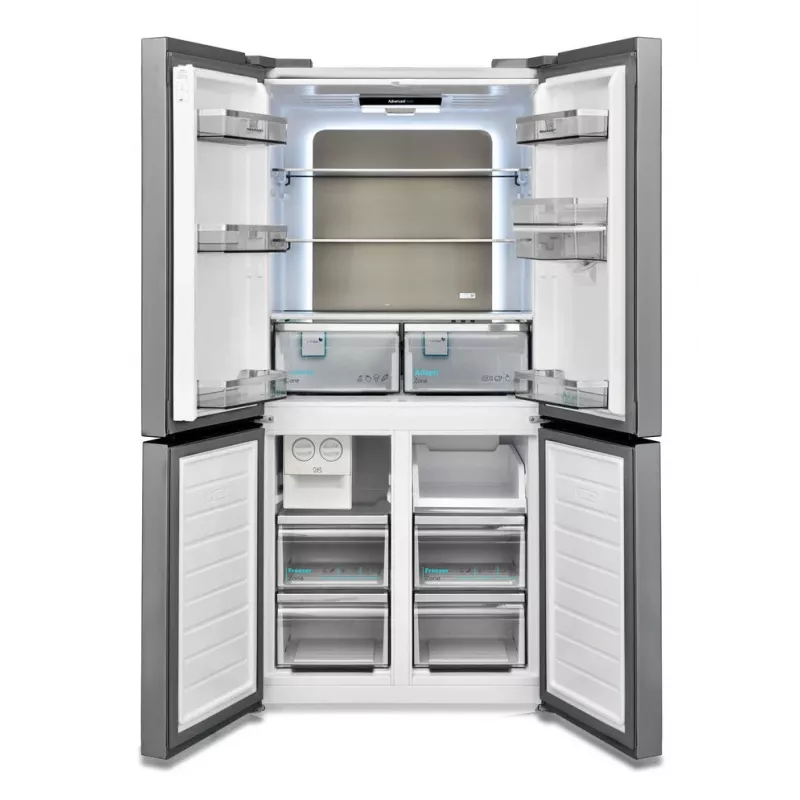 Sharp SJ-NFA35IHDPD-EU Frigorífico side-by-side Independente 487 L Aço inoxidável