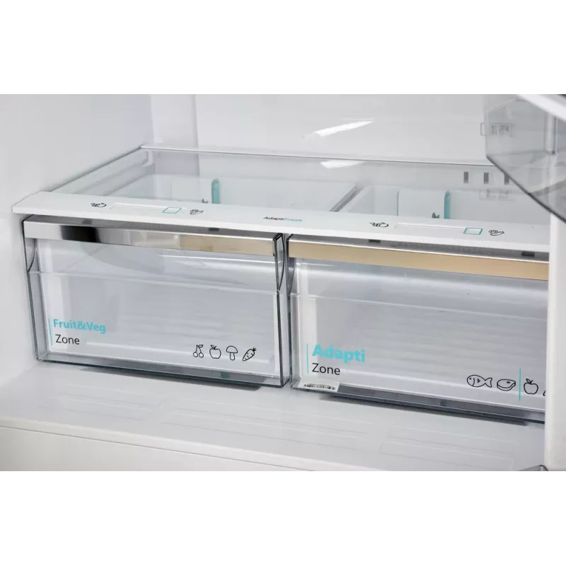 Sharp SJ-NFA35IHDPD-EU Frigorífico side-by-side Independente 487 L Aço inoxidável
