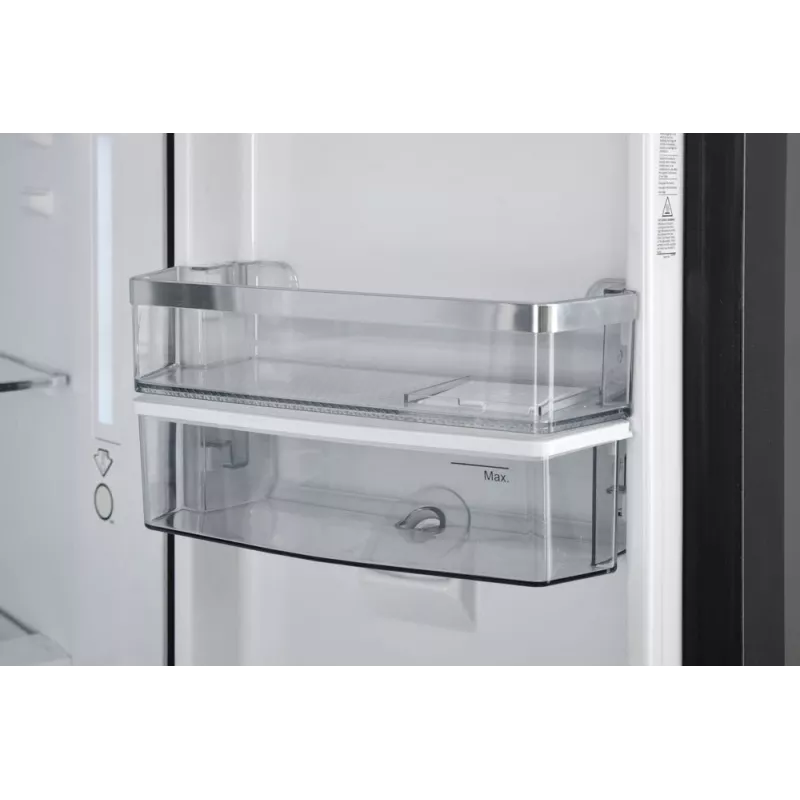 Sharp SJ-NFA35IHDPD-EU Frigorífico side-by-side Independente 487 L Aço inoxidável
