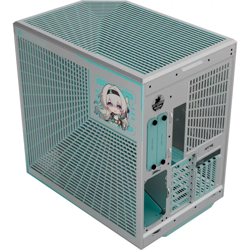 Caixa de computador HYTE Y70 Firefly Edition Vidro temperado — Mid-Tower compatível com ATX