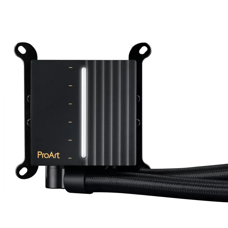 Refrigeração líquida All-in-One ASUS ProArt LC 240, ventoinha de 120 mm, preto, suporta LGA1700/AM5/AM4/115x/1200