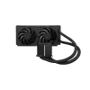 Refrigeração líquida All-in-One ASUS ProArt LC 240, ventoinha de 120 mm, preto, suporta LGA1700/AM5/AM4/115x/1200