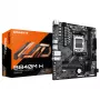 Placa-mãe GIGABYTE B840M H - CPUs AMD Ryzen 9000, VRM 5+2+2 fases, até 7200 MHz DDR5 (OC), 1xPCIe 4.0 M.2, LAN 1GbE, USB 3.2 Gen 1