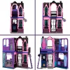 Monster High Boo-tique Hotel casa de bonecas com surpresas assustadoras em cada quarto e mais de 13 acessórios