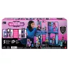 Monster High Boo-tique Hotel casa de bonecas com surpresas assustadoras em cada quarto e mais de 13 acessórios