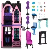 Monster High Boo-tique Hotel casa de bonecas com surpresas assustadoras em cada quarto e mais de 13 acessórios