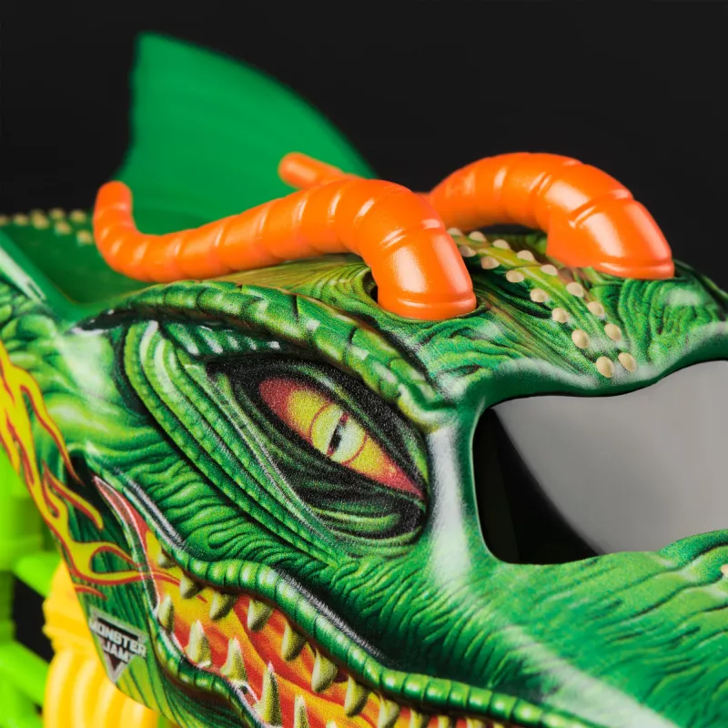 Monster Jam, camião monstro oficial Dragon, veículo de coleção em metal fundido, escala 1:24, brinquedo para rapazes e raparigas a partir dos 3 anos
