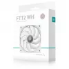 Ventoinha para caixa DeepCool FT12 WH 120 x 120 x 25 mm, branco, 120 mm