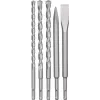 KWB 240290 Conjunto de escopros e brocas SDS-plus, 12 pcs., 5-16 mm