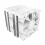 Refrigerador CPU Montech NX600 (branco) com ventoinha de 120 mm, refrigerador de ar compatível para processadores de desktop