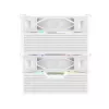 Refrigerador CPU de ar Montech NX600 ARGB ventoinha de 120 mm, branco, 800–2000 RPM, rolamento hidrodinâmico, compatível com AM4/AM5/LGA115x/1200/1700