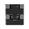 Refrigerador CPU Montech NX600 preto com ventoinha de 120 mm