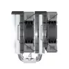 Refrigerador CPU Montech NX600 preto com ventoinha de 120 mm