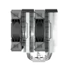 Refrigerador CPU Montech NX600 preto com ventoinha de 120 mm