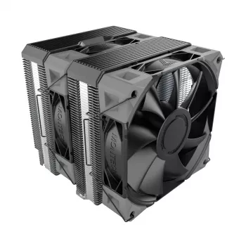 Refrigerador CPU Montech NX600 preto com ventoinha de 120 mm